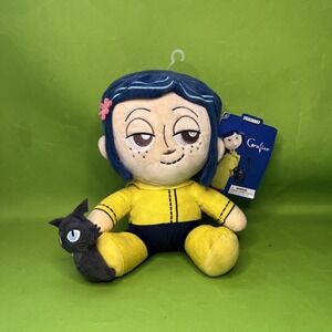 Kidrobot X Coraline Phunny Coraline &‎ The Cat Plush 8" New with Tags